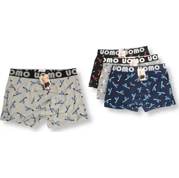 Pánské boxerky VANETTI s nápisem UOMO vzor kamasutra č.: 8004 - 1 ks