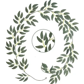 Girlanda OLIWKA, vrba 26 výhonků listů, délka 200 cm