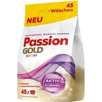 Prací prostředek Passion Gold Prací prášek Color 2,7 kg 45 praní (fólie)