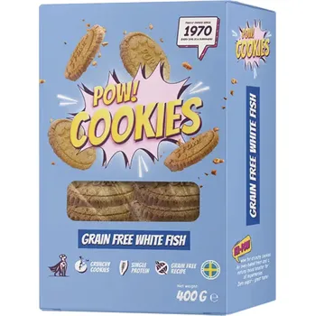 POW! Psí sušenky s bílou rybou