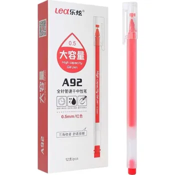 Kuličkové pero s červenou náplní, gelové pero 0,5 mm, 15 cm – 1 ks