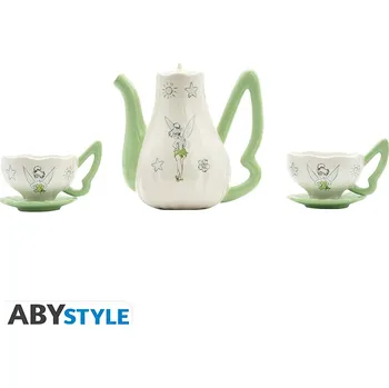 Čajový set Disney - Tinkerbell (konvička + 2 šálky)
