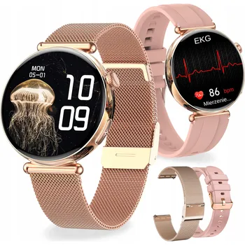 Hodinky Chytré Hodinky EpochTec ET491 zlaté