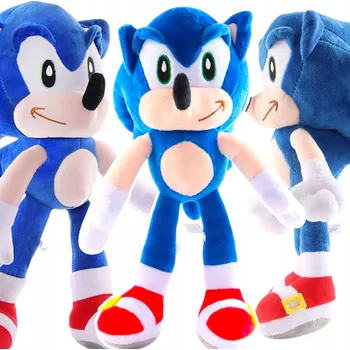 plyšák Sonic velký plyšák ježek 30 cm měkký