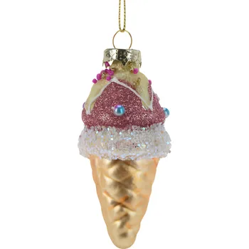 Svíčka Koopman Ozdoba zmrzlina sklo