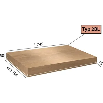 Schodiště Vinylové schody BRASED Longline Step 2BL - 1094 Dub klasik