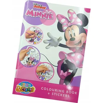 omalovánky Omalovánka XXL Minnie Mouse 256 stran + 4 archy samolepek