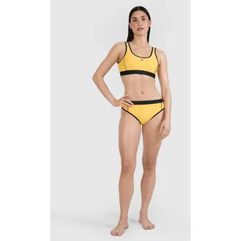 Dámské spodní prádlo 4F Dámský díl bikin - žlutý Velikost XS
