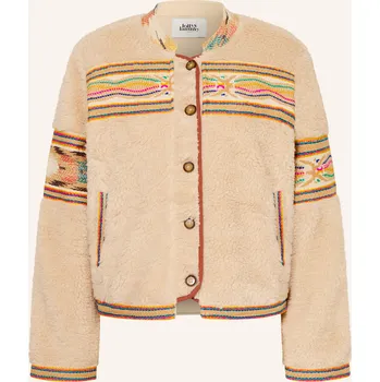 Dámský blejzr Lollys Laundry Dámská Bunda Z Medvídčí Kůže Sirill, světle...