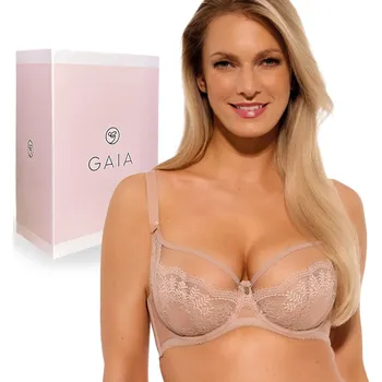 Podprsenka Měkká podprsenka Gaia 1262 Camilla hnědá 85H