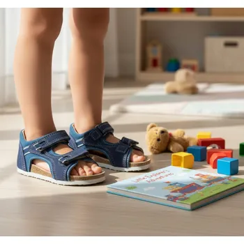 Chlapecké sandály Protetika - sandály ORS T 32 RIMINI džínově modrá Veľkosť: 27