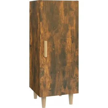 Šatní skříň Skříňka, kouřový dub, 34,5x34x90 cm, materiál