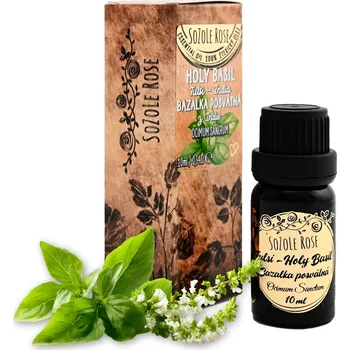 Éterický olej Bazalka posvátná Tulsi z Indie - 10ml