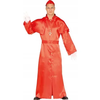 Kostým kardinála Guirca GU80386, velikost L, oranžový