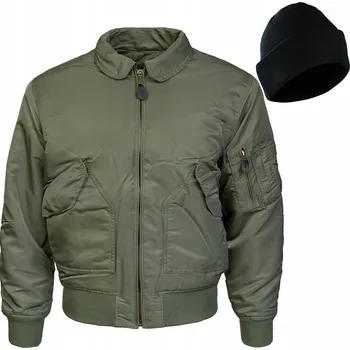 Pánská casual bunda Mil-Tec pánská bunda pilotka bez kapuce Basic CWU, velikost XL