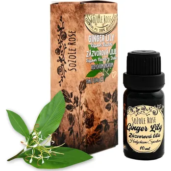 Vonný olej Éterický olej Zázvorová lilie Kapoor Kachri z Indie - 10ml
