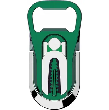 Otvírák OTOČNÝ DRŽÁK 3V1 (OTVÍRÁK NA LAHVE) ZELENÝ