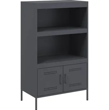 Komoda VidaXL Komoda se zásuvkami 39 x 68 x 113 cm antracit