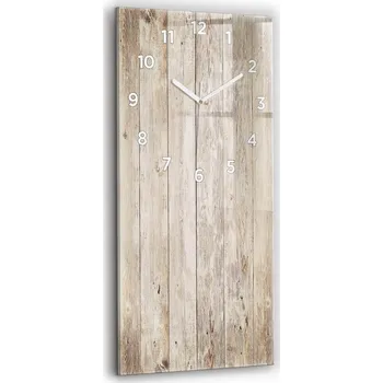 Hodiny Nástěnné hodiny Wallfluent hnědé 30 cm