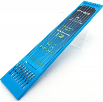 Rybářský háček Háčky na splávky s návazcem Drennan PLATE Wide Gape Carp 14 8 ks