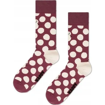 Pánské ponožky Unisexové Ponožky Happy Socks - big dot snowman 36-40