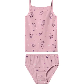 Dívčí souprava spodního prádla, 2dílná (světle růžová, 110/116)