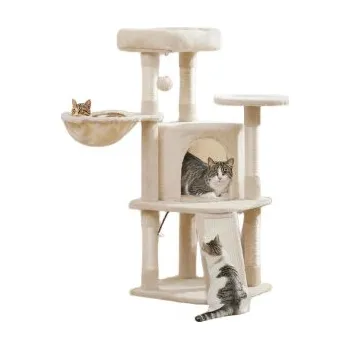 Škrabadlo pro kočky 593206 beige, 106 cm - B YAHEETECH