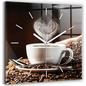 Hodiny Nástěnné hodiny Wallfluent černé 30 cm