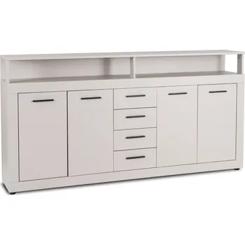 Komoda JAKS Komoda šedá 190 cm Blago kašmír