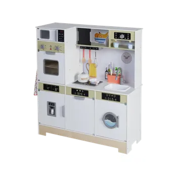 Dětská kuchyňka KidLand Dřevěná dětská kuchyňka Deluxe 486020