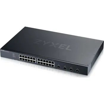 Switch Zyxel XGS1935-28, 28 Port Lite-L3 Smart Managed Switch, 24x Gigabit, 4x 10G SFP+, hybrid mode, standalone or NebulaFllex