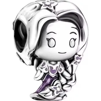 Přívěsek Korálek přívěsek pro dívku, princezna Locika, stříbro s925 stříbro