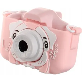 Dětský fotoaparát R2 X5 pejsek 8 Mpx růžový