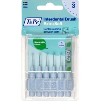 Zubní kartáček TePe Extra Soft - velmi měkké mezizubní kartáčky