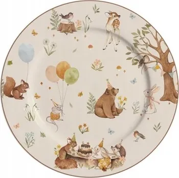 Talíř Forest Party dezertní talíř 19 cm