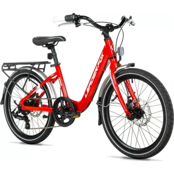 Dětské kolo Dětské kolo LEADER FOX GAMP dívčí 20", model 2026-3, barva red