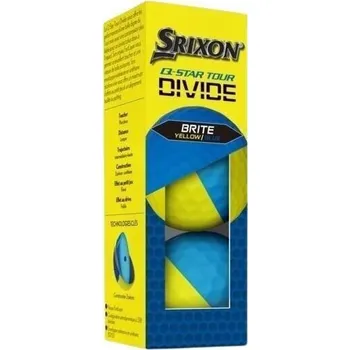 Golfový míček SRIXON Q-Star Tour Divide 2 golfové míčky žluto-modré (3 ks)