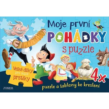 Leporelo Moje první pohádky s puzzle - Liliana Martinez
