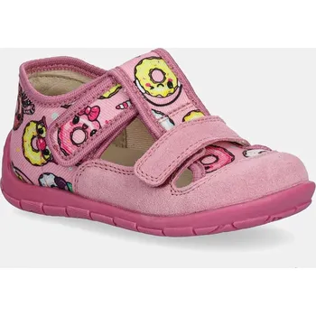 Dětská sportovní obuv Dětské papuče Froddo CLASSIC SLIPPERS G1700412.G.20.24 růžová 30X, EUR 22