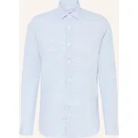 Orlebar Brown Pánská Lněná Košile Giles Slim Fit, tmavě...