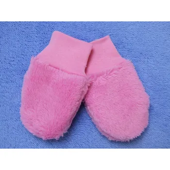 Módní doplněk ESITO Rukavice Lara - sytá růžová / 62 Barva: sytá růžová