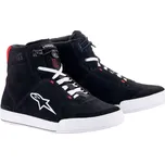 Boty na motorku Alpinestars Chrome černo-bílo-červené 42,5