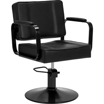 Kadeřnické křeslo Hair System Kadeřnický křeslo Studio noir Černá