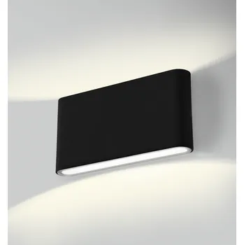 Venkovní osvětlení CENTURY FORMA LED fasádní svítidlo černé oboustranné 12W 230V 3000K IP54