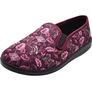 Dámské pantofle Dámské bačkory ROGALLO 4310-022 vínová vel. 40