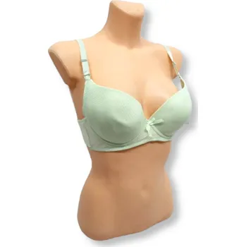 Podprsenka Podprsenka, velikost B s výztuží KYLE 010 hladká s čtverečky PISTÁCIOVÁ - 1 ks