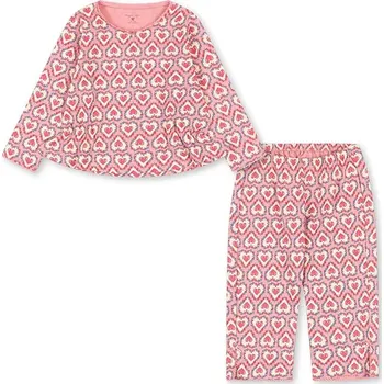 Dětská bavlněná souprava Konges Sløjd DREY SET GOTS KS103785.9BYA růžová 30X, vel. 104