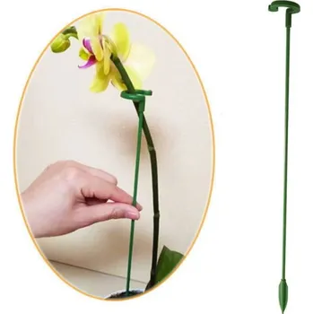 Stojan na květiny Stojan, podpora na květiny 37 cm ZELENÁ