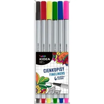 Vodová barva KIDEA Fixiury 6 barev