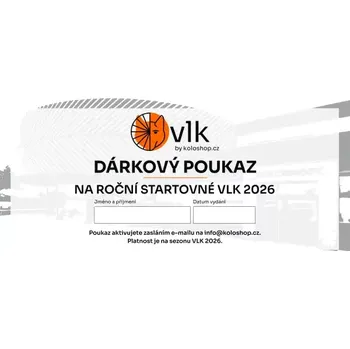 Dárková krabička VLK dárkový poukaz na sezónu 2026 v hodnotě 550 Kč